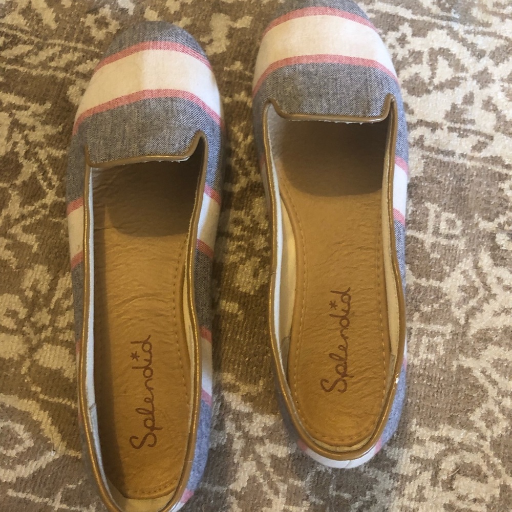 Ladies canvas loafer